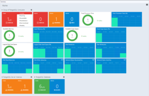 PostgreSQL Management Pack for SCOM dashboard