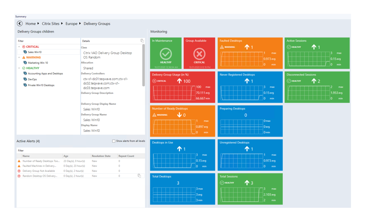 citrix bring up task manager